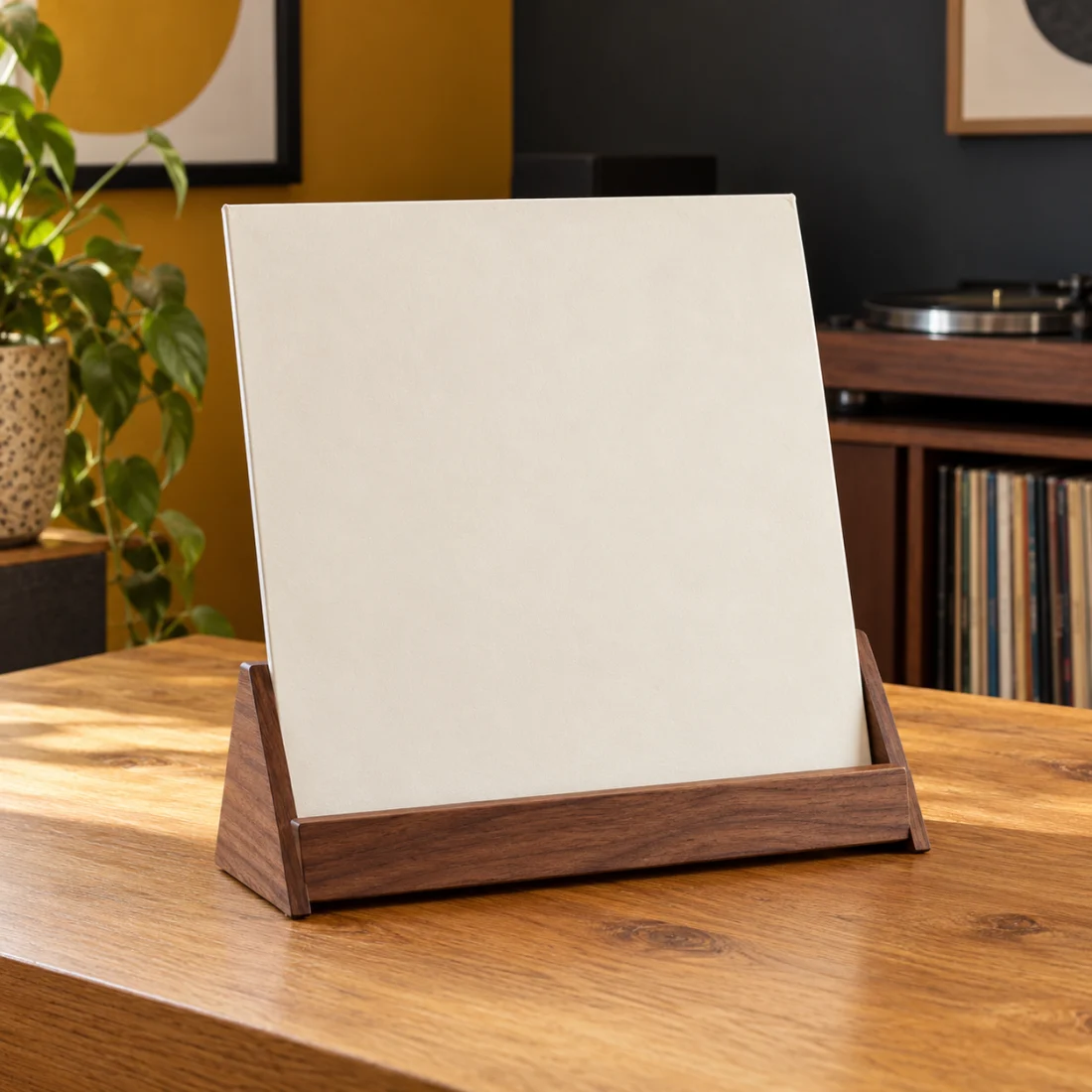 Record stand — illustrative product photograph