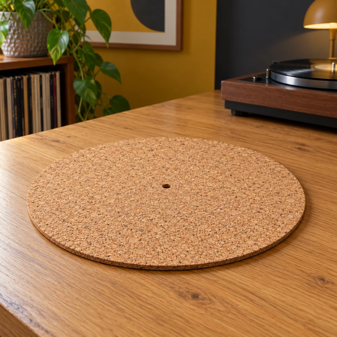 Turntable mat